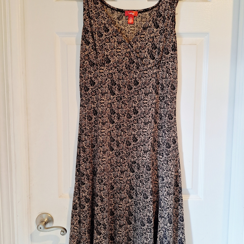 Latina Life Brown/Black/Tan Dress